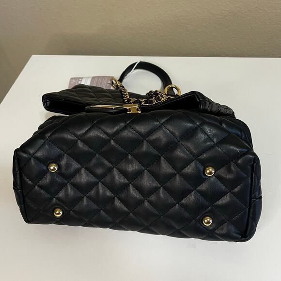 Carthan Black Lunch Bag Purse with Insulated Bottom Pocket New with tag - Picture 5 of 8